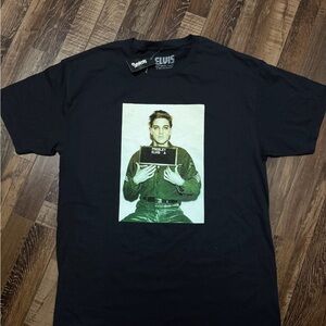 Elvis Black Graphic Tee